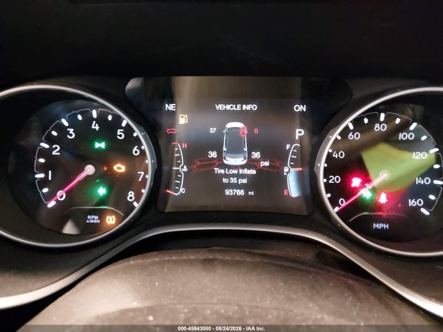 45943080 :رقم المزاد ، 3C4NJDCB0KT817837 vin ، 2019 Jeep Compass Limited 4x4 مزاد بيع