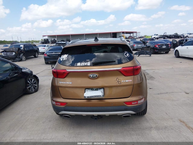 Продажа на аукционе авто 2017 Kia Sportage Sx Turbo, vin: KNDPR3A66H7091562, номер лота: 45943122