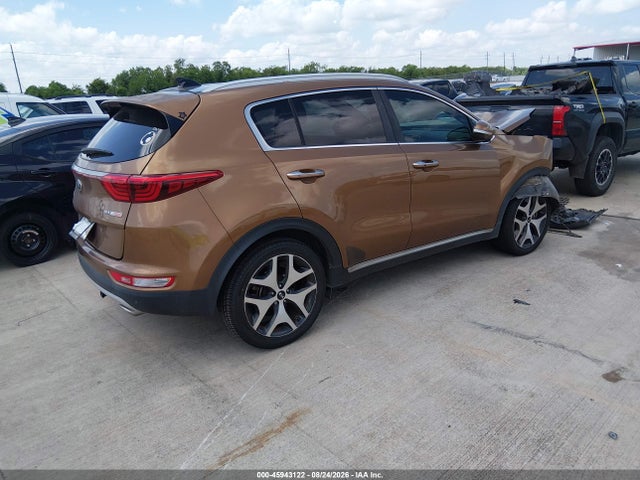 Продажа на аукционе авто 2017 Kia Sportage Sx Turbo, vin: KNDPR3A66H7091562, номер лота: 45943122