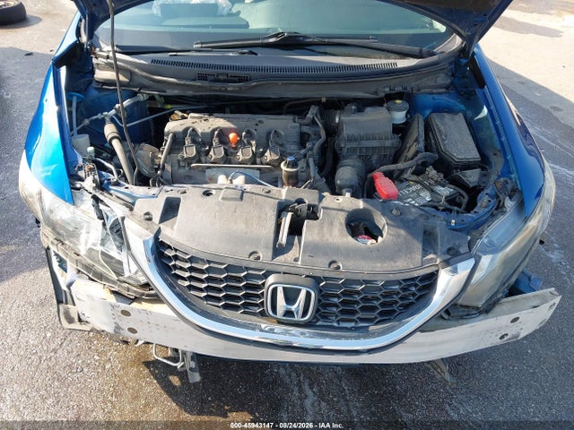 45943147 :رقم المزاد ، 19XFB2F57DE050135 vin ، 2013 Honda Civic Lx مزاد بيع