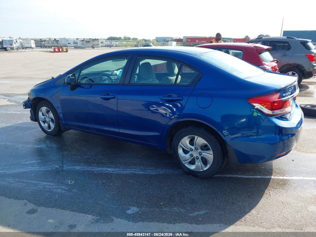 45943147 :رقم المزاد ، 19XFB2F57DE050135 vin ، 2013 Honda Civic Lx مزاد بيع