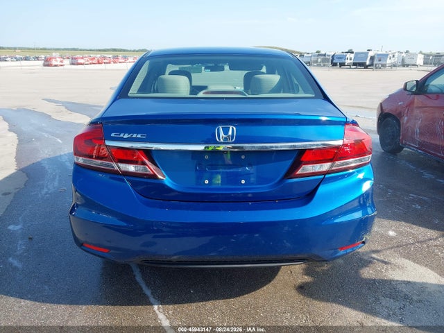 45943147 :رقم المزاد ، 19XFB2F57DE050135 vin ، 2013 Honda Civic Lx مزاد بيع