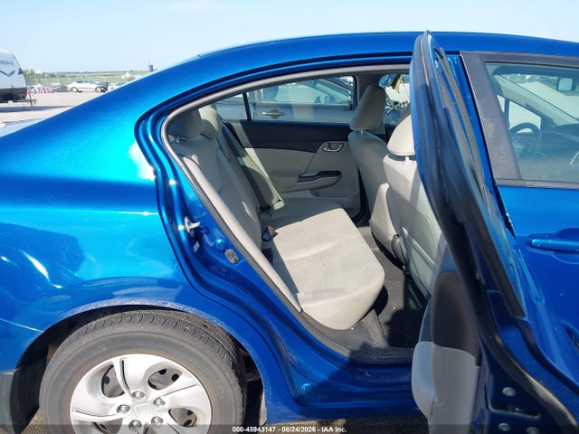 45943147 :رقم المزاد ، 19XFB2F57DE050135 vin ، 2013 Honda Civic Lx مزاد بيع