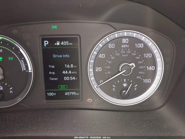 45943170 :رقم المزاد ، KMHE24L3XJA086826 vin ، 2018 Hyundai Sonata Hybrid Se مزاد بيع