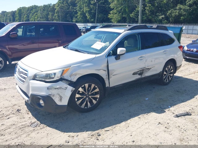 2017 Subaru Outback 2.5i Limited მანქანა იყიდება აუქციონზე, vin: 4S4BSANC7H3213691, აუქციონის ნომერი: 45943206