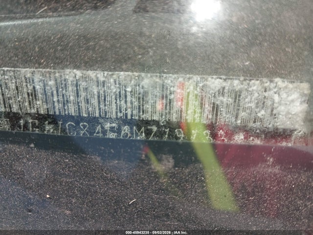 45943235 :رقم المزاد ، 1G1JC84G6M7191334 vin ، 1991 Chevrolet Cavalier Vl/rs مزاد بيع
