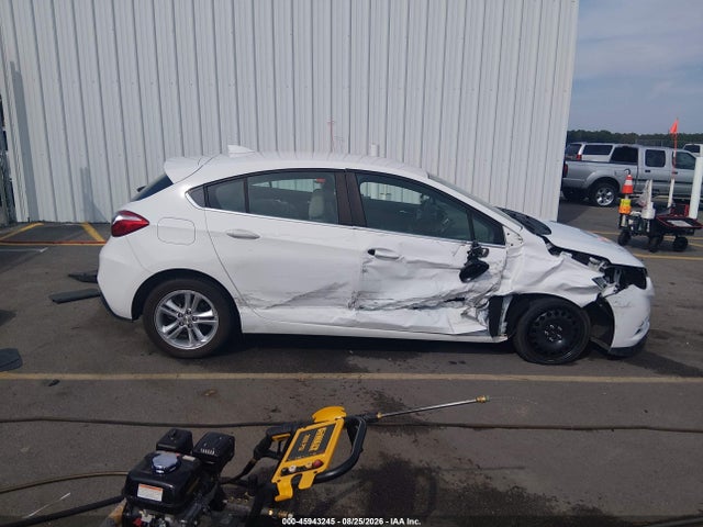 45943245 :رقم المزاد ، 3G1BE6SM6JS569032 vin ، 2018 Chevrolet Cruze Lt Auto مزاد بيع