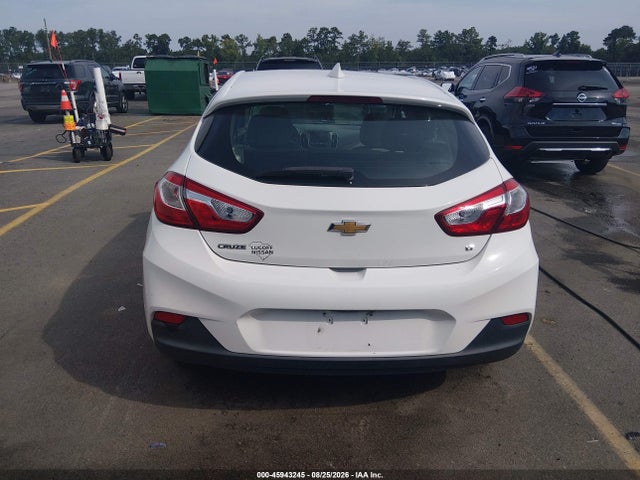 45943245 :رقم المزاد ، 3G1BE6SM6JS569032 vin ، 2018 Chevrolet Cruze Lt Auto مزاد بيع