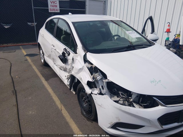 45943245 :رقم المزاد ، 3G1BE6SM6JS569032 vin ، 2018 Chevrolet Cruze Lt Auto مزاد بيع