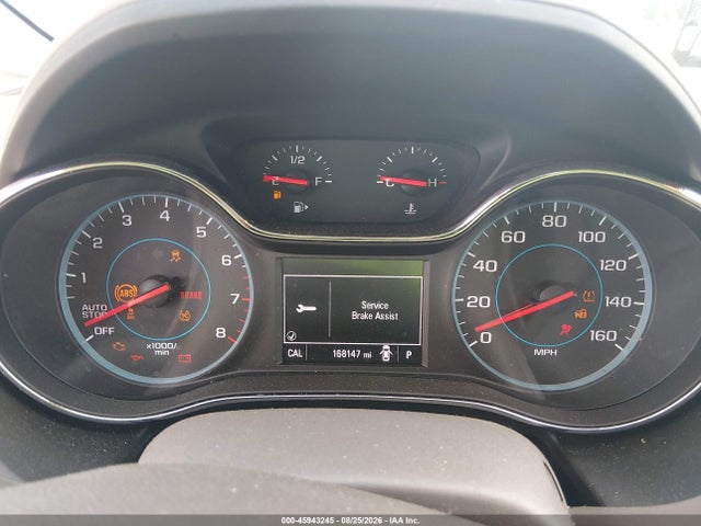 45943245 :رقم المزاد ، 3G1BE6SM6JS569032 vin ، 2018 Chevrolet Cruze Lt Auto مزاد بيع