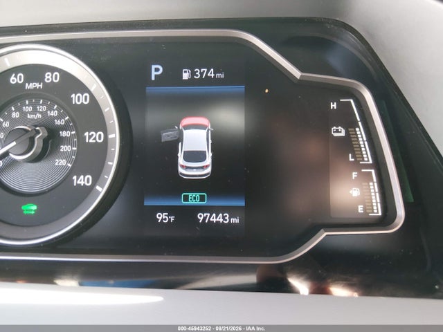 45943252 :رقم المزاد ، KMHC65LC8LU233227 vin ، 2020 Hyundai Ioniq Hybrid Blue مزاد بيع