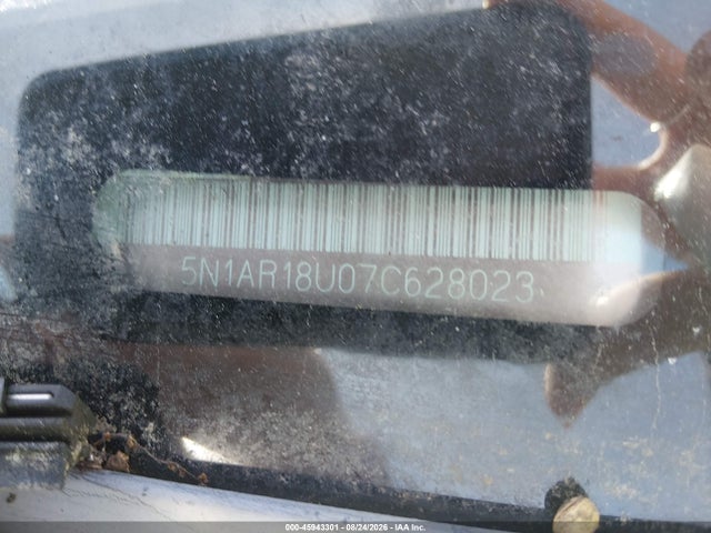 Aukcja sprzedaży 2007 Nissan Pathfinder S, vin: 5N1AR18U07C628023, numer aukcji: 45943301