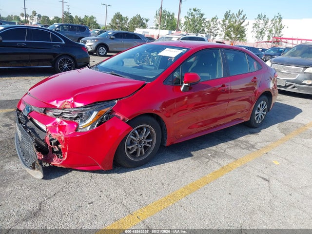 Toyota Corolla Hybrid Le 2021 JTDEAMDE0MJ020331 Image 2