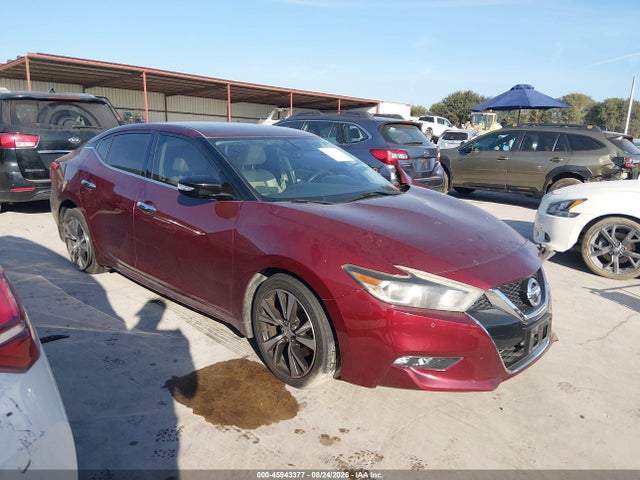 Продажа на аукционе авто 2018 Nissan Maxima 3.5 Sv, vin: 1N4AA6APXJC400847, номер лота: 45943377