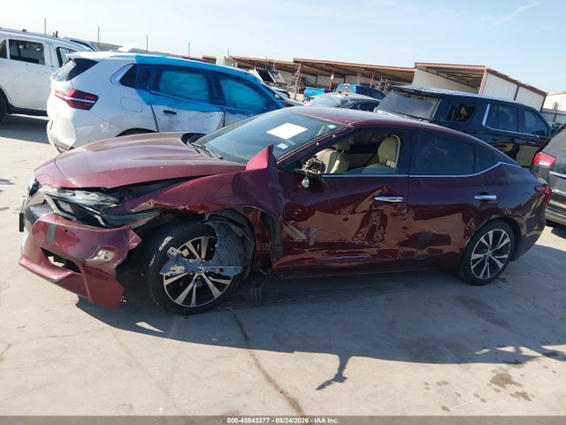 Продажа на аукционе авто 2018 Nissan Maxima 3.5 Sv, vin: 1N4AA6APXJC400847, номер лота: 45943377