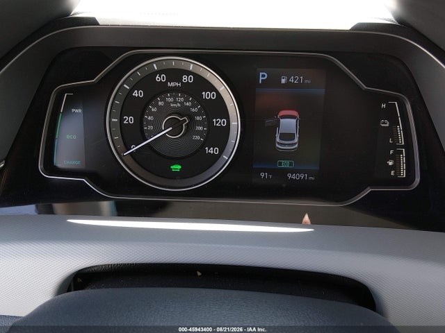 Продаж на аукціоні авто 2020 Hyundai Ioniq Hybrid Blue, vin: KMHC65LC2LU232980, номер лоту: 45943400