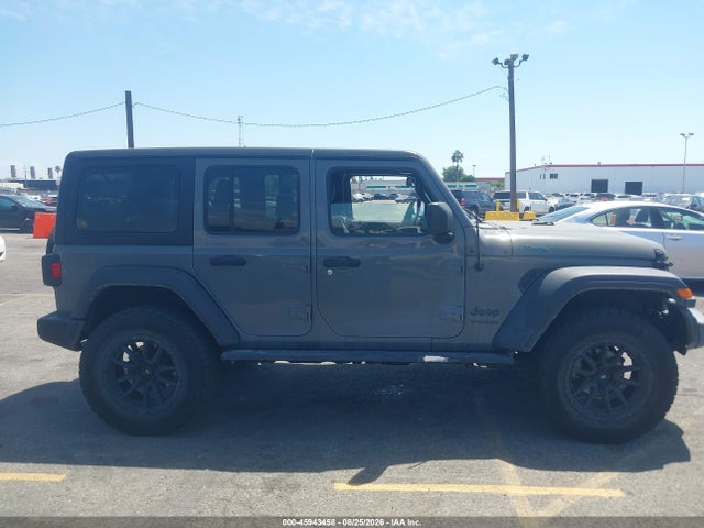45943458 :رقم المزاد ، 1C4HJXDG2NW201483 vin ، 2022 Jeep Wrangler Unlimited Sport S 4x4 مزاد بيع