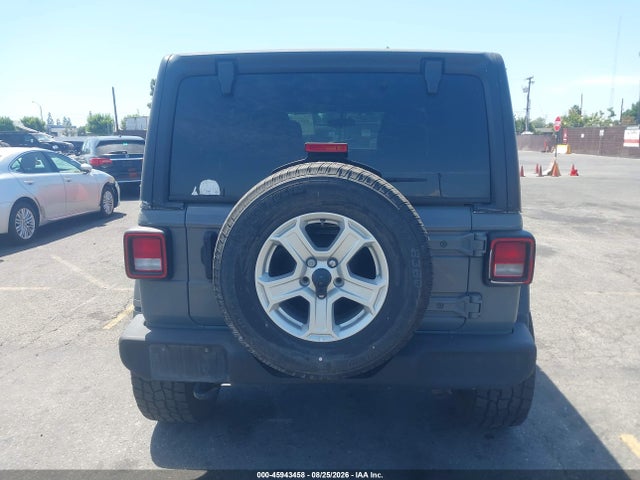 45943458 :رقم المزاد ، 1C4HJXDG2NW201483 vin ، 2022 Jeep Wrangler Unlimited Sport S 4x4 مزاد بيع