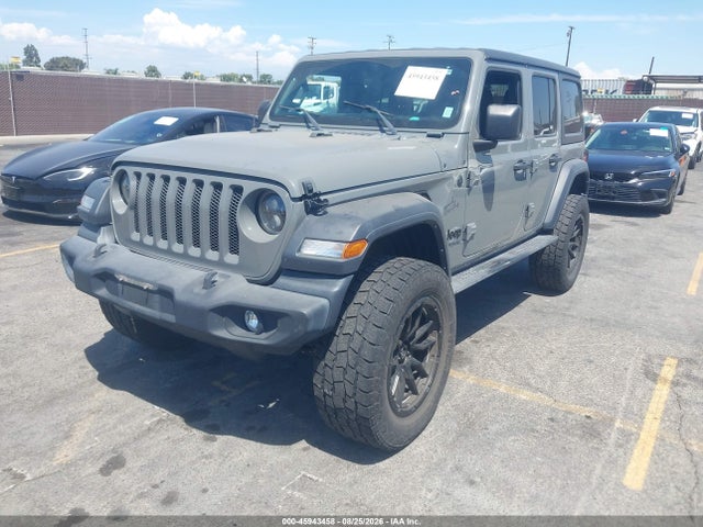 45943458 :رقم المزاد ، 1C4HJXDG2NW201483 vin ، 2022 Jeep Wrangler Unlimited Sport S 4x4 مزاد بيع