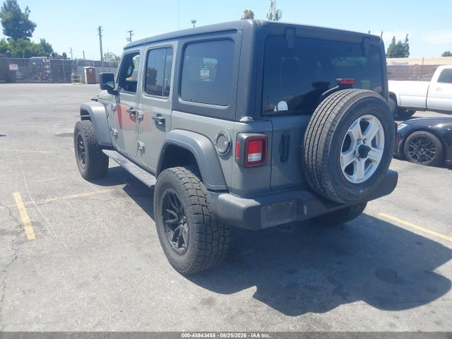 45943458 :رقم المزاد ، 1C4HJXDG2NW201483 vin ، 2022 Jeep Wrangler Unlimited Sport S 4x4 مزاد بيع