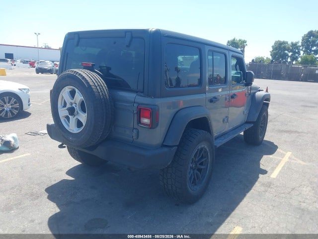 45943458 :رقم المزاد ، 1C4HJXDG2NW201483 vin ، 2022 Jeep Wrangler Unlimited Sport S 4x4 مزاد بيع