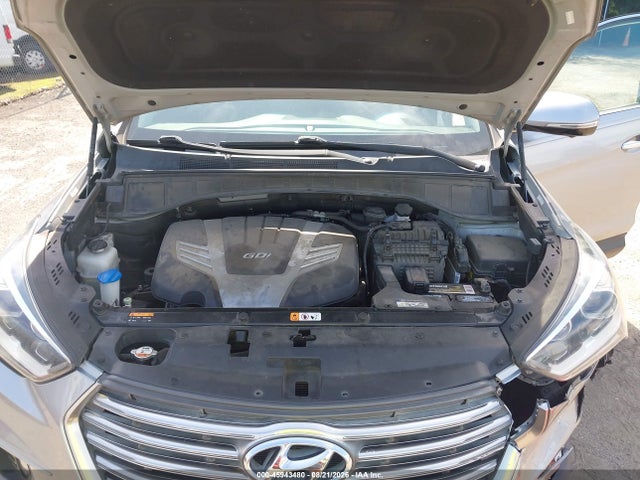 Продажа на аукционе авто 2017 Hyundai Santa Fe Se Ultimate, vin: KM8SR4HF3HU243672, номер лота: 45943480