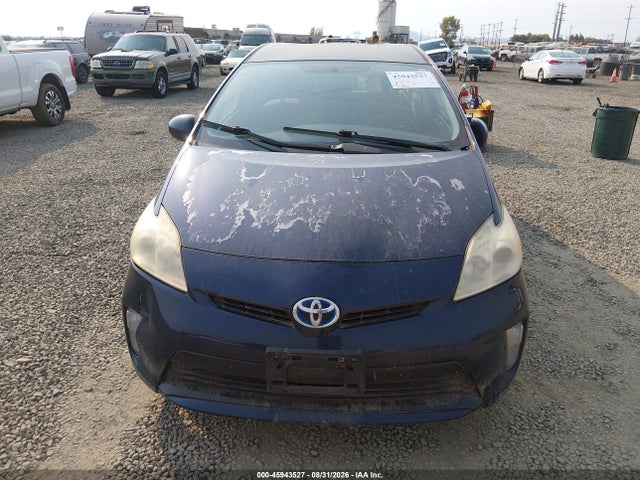 2012 Toyota Prius Two მანქანა იყიდება აუქციონზე, vin: JTDKN3DU6C1534840, აუქციონის ნომერი: 45943527