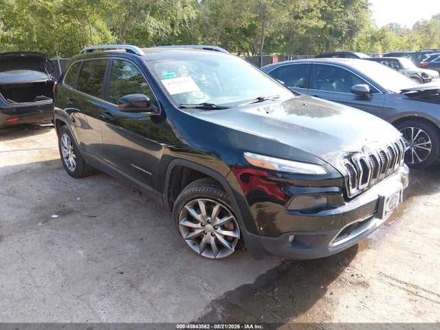 Продаж на аукціоні авто 2018 Jeep Cherokee Limited 4x4, vin: 1C4PJMDB1JD500807, номер лоту: 45943562