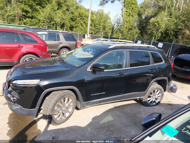 45943562 :رقم المزاد ، 1C4PJMDB1JD500807 vin ، 2018 Jeep Cherokee Limited 4x4 مزاد بيع