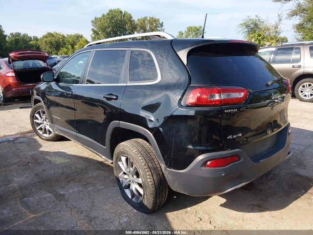 45943562 :رقم المزاد ، 1C4PJMDB1JD500807 vin ، 2018 Jeep Cherokee Limited 4x4 مزاد بيع