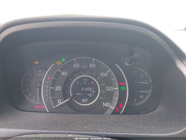 45943597 :رقم المزاد ، 2HKRM4H53CH626880 vin ، 2012 Honda Cr-v Ex مزاد بيع