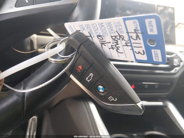 2024 Bmw I4 Gran Coupe Edrive40 მანქანა იყიდება აუქციონზე, vin: WBY73AW00RFS71930, აუქციონის ნომერი: 45943662