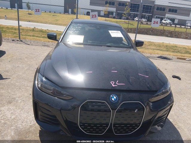 2024 Bmw I4 Gran Coupe Edrive40 მანქანა იყიდება აუქციონზე, vin: WBY73AW00RFS71930, აუქციონის ნომერი: 45943662