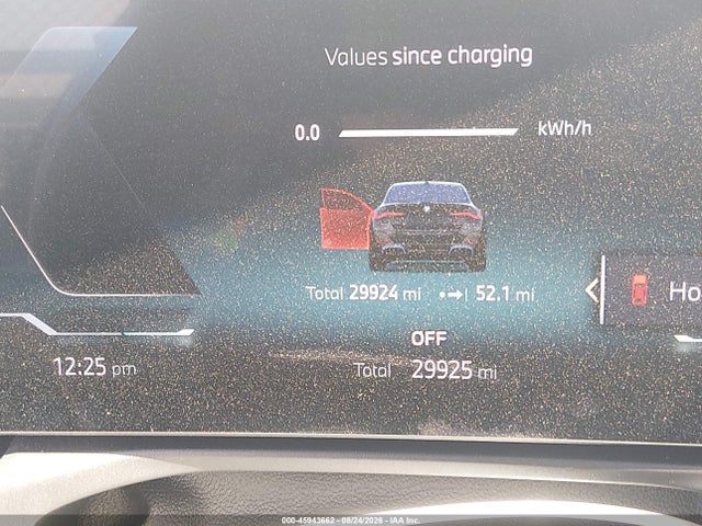 2024 Bmw I4 Gran Coupe Edrive40 მანქანა იყიდება აუქციონზე, vin: WBY73AW00RFS71930, აუქციონის ნომერი: 45943662