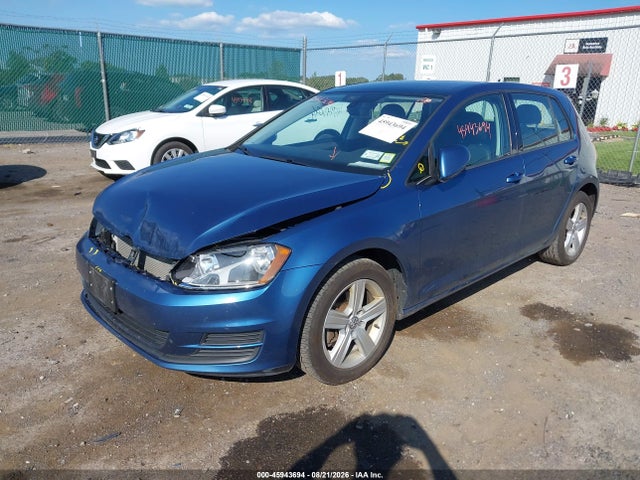 2017 Volkswagen Golf Tsi S 4-door/tsi Se 4-door/tsi Sel 4-door/tsi Wolfsburg Edition 4-door მანქანა იყიდება აუქციონზე, vin: 3VW217AUXHM034260, აუქციონის ნომერი: 45943694