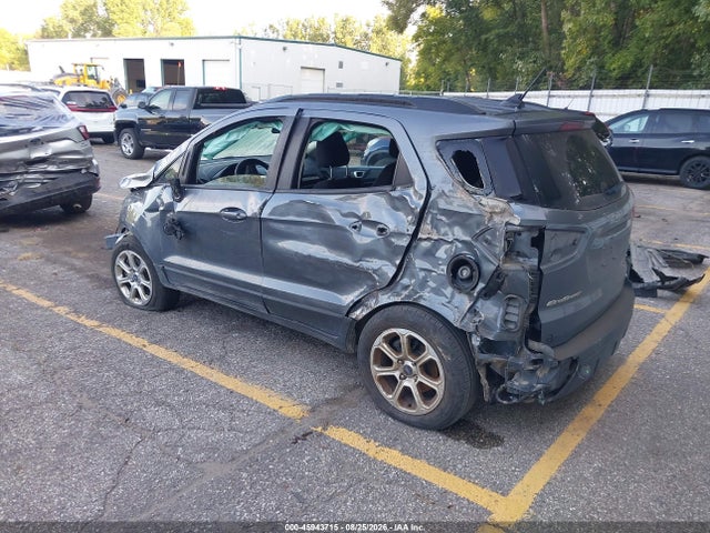 Продаж на аукціоні авто 2018 Ford Ecosport Se, vin: MAJ6P1UL6JC249165, номер лоту: 45943715