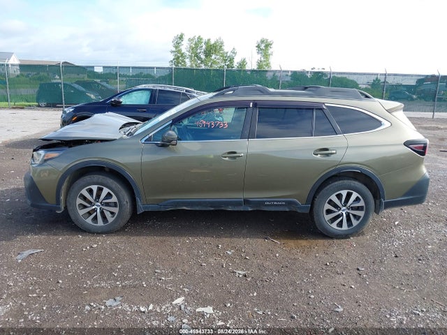 45943733 :رقم المزاد ، 4S4BTAFC4M3178002 vin ، 2021 Subaru Outback Premium مزاد بيع