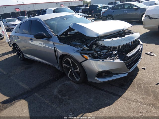 Продаж на аукціоні авто 2021 Honda Accord Sport, vin: 1HGCV1F35MA008683, номер лоту: 45943734