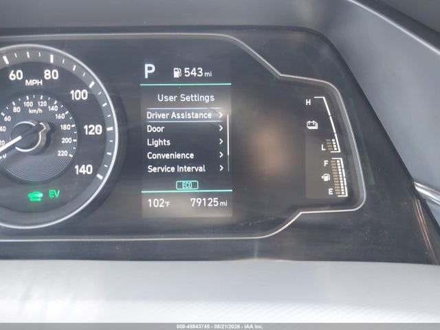Aukcja sprzedaży 2020 Hyundai Ioniq Hybrid Blue, vin: KMHC65LC4LU220362, numer aukcji: 45943748