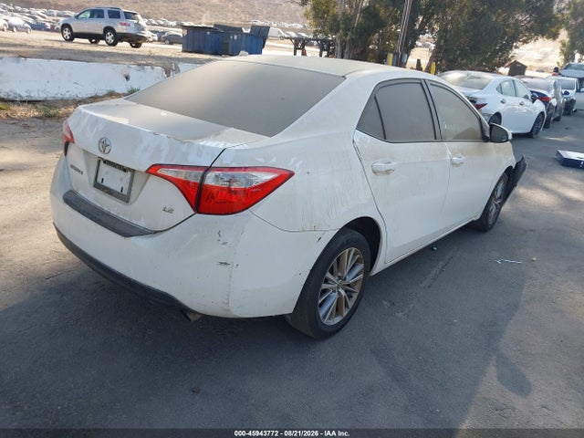 5YFBURHE9EP091574 Toyota Corolla Le Plus
