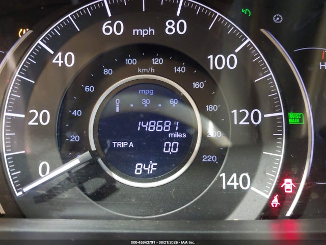 45943791 :رقم المزاد ، 2HKRM4H76EH700684 vin ، 2014 Honda Cr-v Ex-l مزاد بيع