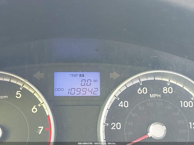 Aukcja sprzedaży 2010 Hyundai Accent Gls, vin: KMHCN4ACXAU487017, numer aukcji: 45943795