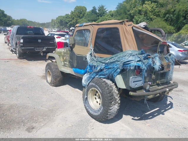 45943863 :رقم المزاد ، 1J4FA39S92P756363 vin ، 2002 Jeep Wrangler X مزاد بيع