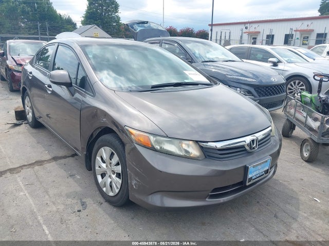 Aukcja sprzedaży 2012 Honda Civic Lx, vin: 19XFB2F54CE069000, numer aukcji: 45943878