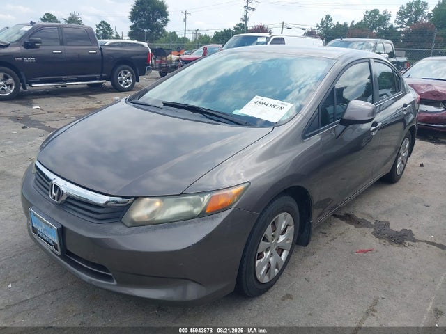 Продаж на аукціоні авто 2012 Honda Civic Lx, vin: 19XFB2F54CE069000, номер лоту: 45943878