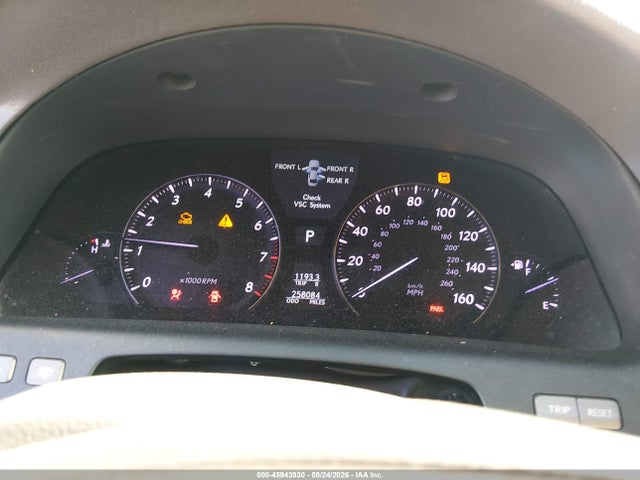 Продажа на аукционе авто 2008 Lexus Ls 460 L, vin: JTHGL46F385027957, номер лота: 45943930