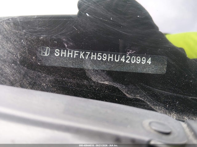 SHHFK7H59HU420994 Honda CIVIC EX