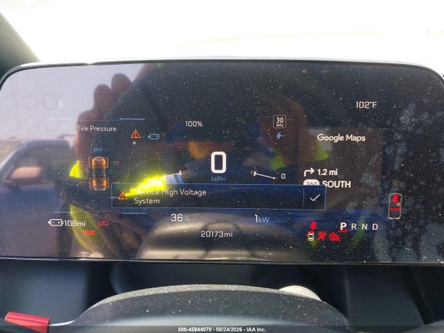 45944070 :رقم المزاد ، 3GN7DLRP8RS272121 vin ، 2024 Chevrolet Equinox Ev Lt مزاد بيع