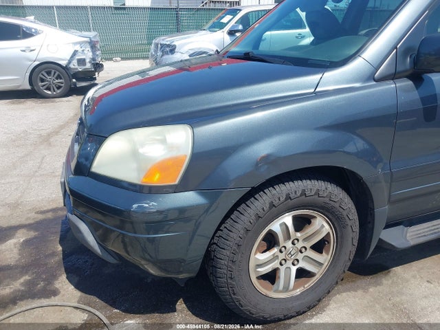 45944105 :رقم المزاد ، 2HKYF18503H612245 vin ، 2003 Honda Pilot Ex-l مزاد بيع