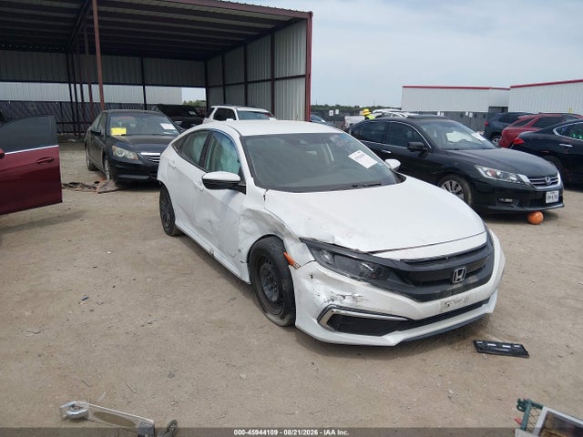 45944109 :رقم المزاد ، 19XFC2F68ME200419 vin ، 2021 Honda Civic Lx مزاد بيع